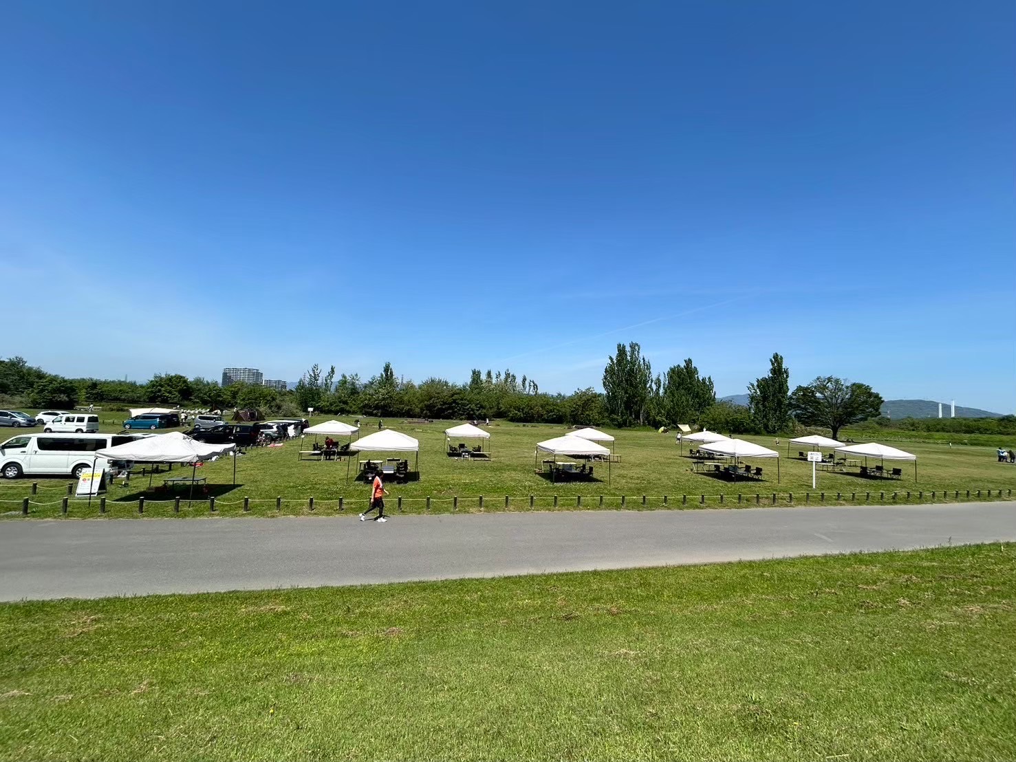 枚方BBQ会場の全景