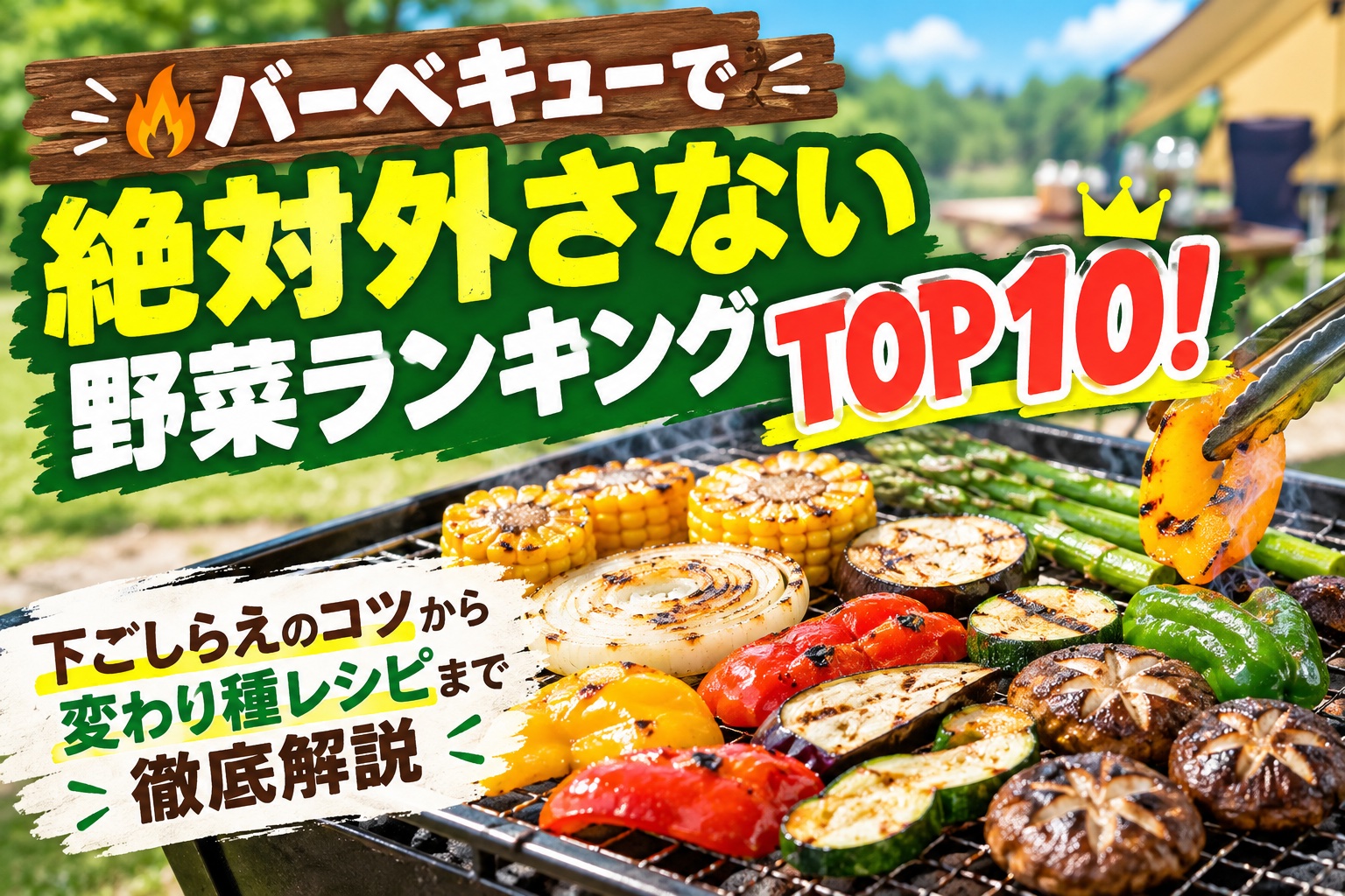 バーベキューの野菜ランキング10選